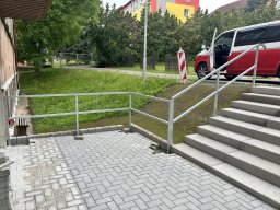 Zábradlí ke schodišti